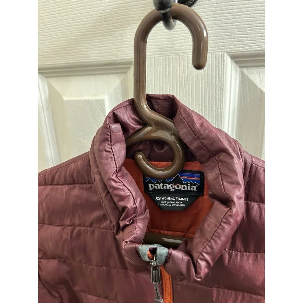 Patagonia Puff RN51884 Jacket Maroon WMNS Size XS STY84683 - Picture 9 of 12